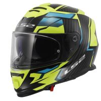 LS2 FF800 STORM II-06 TRACKER helma černá/H-V-žlutá vel.M